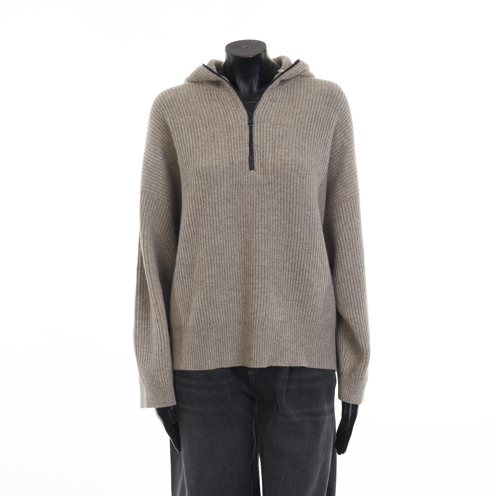 BRUNELLO CUCINELLI アイボリー セーター Mサイズ M~L相当 Brunello Cucinelli Cashmere Sweater Men's Beige - Size 62