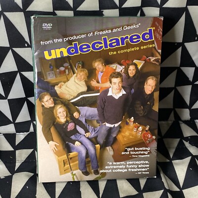 Undeclared The Complete Series (DVD, 2005, 4-Disc Box Set) Complete Judd Apatow