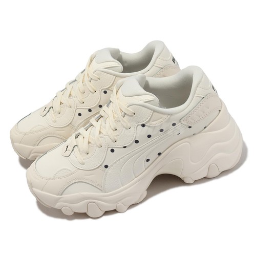 

Puma Pulsar Wedge Wns Polka Dot Forsted Ivory Women Platform Casual 395452-01, Цвет слоновой кости, Pulsar Wedge Wns Polka Dot