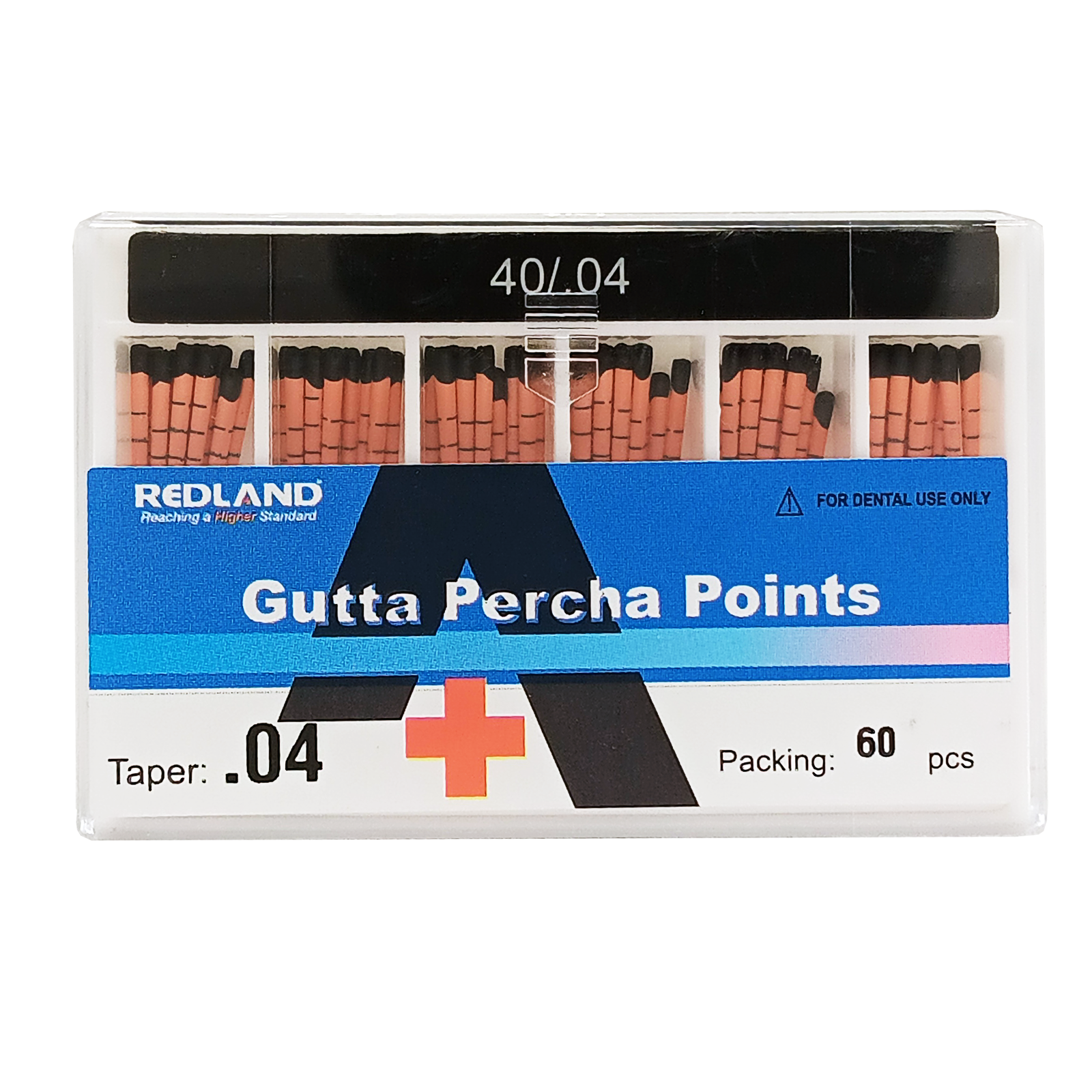 REDLAND MM Marked Endodontic Gutta Percha Point .02/.04/.06 Taper All Size 15-40