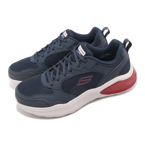 Skechers Air Cushioning-Binson Wide Navy Red Men Casual Lifestyle 232560W-NVRD