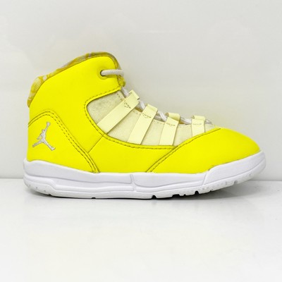 

Желтые баскетбольные кроссовки Nike Boys Jordan Max Aura AQ9251-701, размер 7C, Желтый, Jordan Max Aura