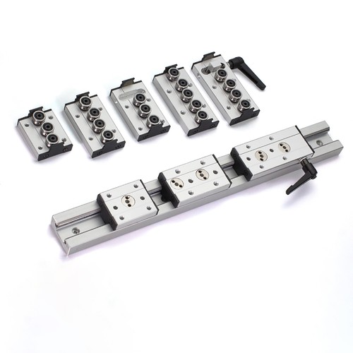 Built-In Dual-Axis Linear Rail Guide and Lock sliders SGB10-SGB35 SGB3/4/5 Wheel