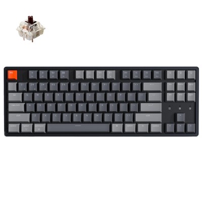 K8 Wireless Bluetooth/USB Wired Mechanical Keyboard, Hot-swappable Tenkeyless...