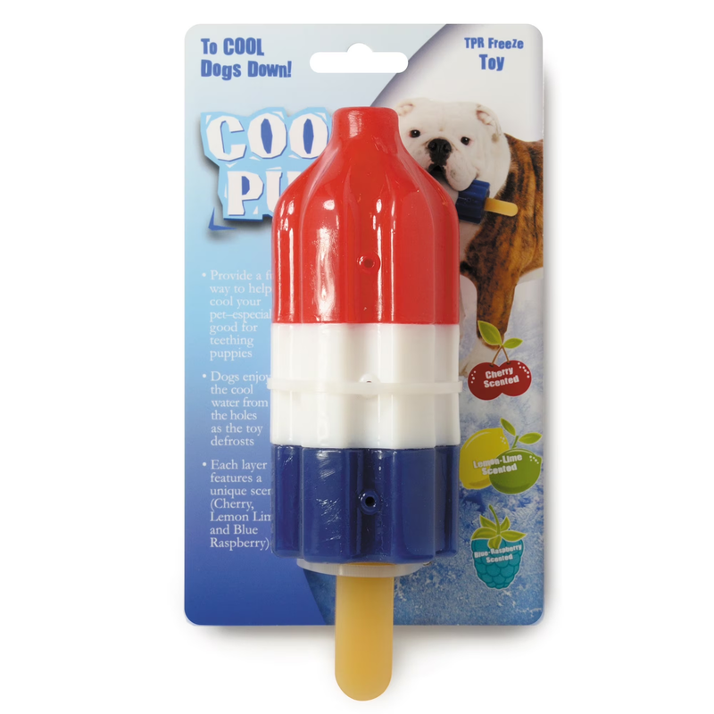 Mini Rocket Pop Hydrating Durable Dog Chew Toy