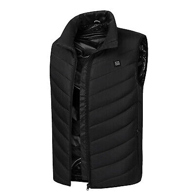 Winter Heated Vest Electric USB Jacket Winter Warm Men Women Body Heating Coat