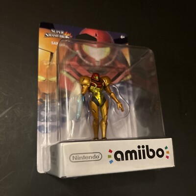 NEW - 2014 SAMUS Amiibo Nintendo Super Smash Bros Action Figure - Collectible