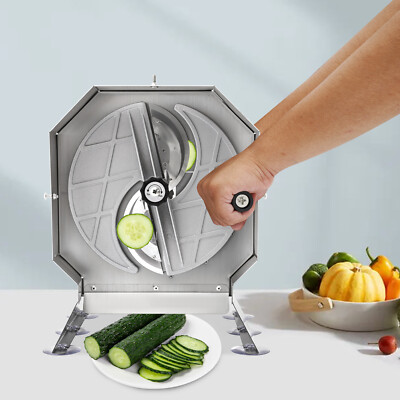 Commercial Electric Vegetable Fruit Food Slicer Cutter Slice Thickness 0-13mm 