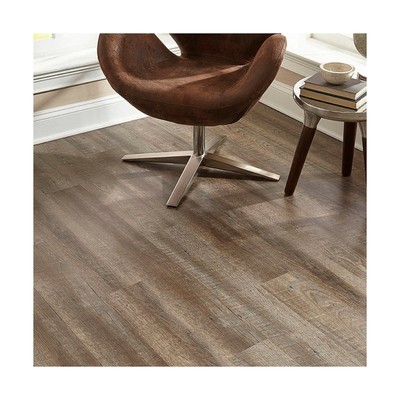 Sandalwood Hdpc Waterproof Plank Flooring W Attach Pad 6 Mm X