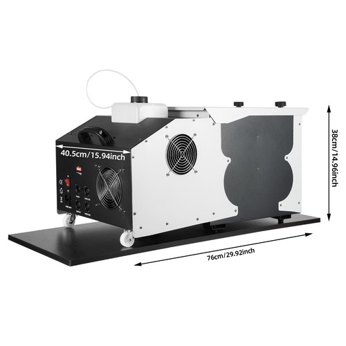 Low Lying Fog Smoke Machine 3000W Ground Smoke Fog Machine with Remote Control