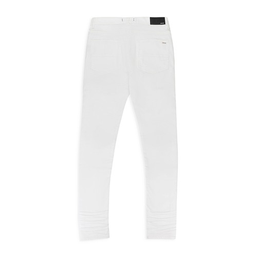 Pre-owned Amiri Mx1 White Skinny Jeans Size 32 $1090