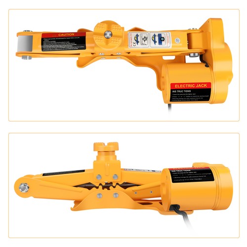 3 Ton Electric Scissor Car Hydraulic Floor Jack Lift 12V DC Remote For Cars SUV 