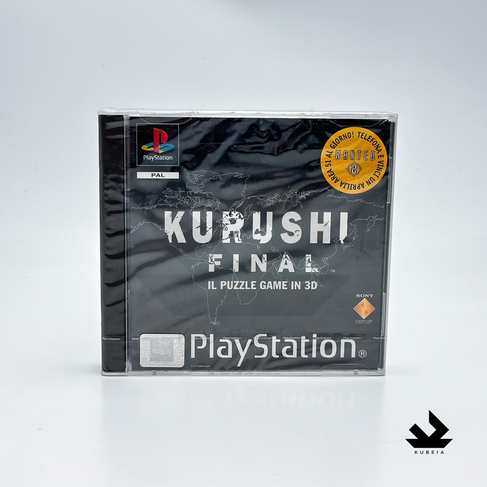 KURUSHI FINAL IL PUZZLE GAME IN 3D - ITA NUOVO SIGILLATO SONY PLAYSTATION 1 PS1