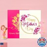 Fancy Land 24 Pack Happy Mothers Day Cards with Envelopes Foil Embossed Flower Mother's Day Gift Cards Flowers Blank Inside
