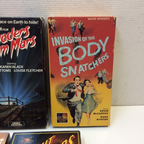 Lot of 5? Vintage Sci-Fi Horror VHS Invasion of the Body Snatchers •EUC? FREE SH
