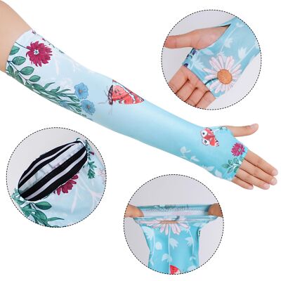 Farmers Defense Gardening Sleeves for Women Thorn Proof Arm Cooling Sun Protect