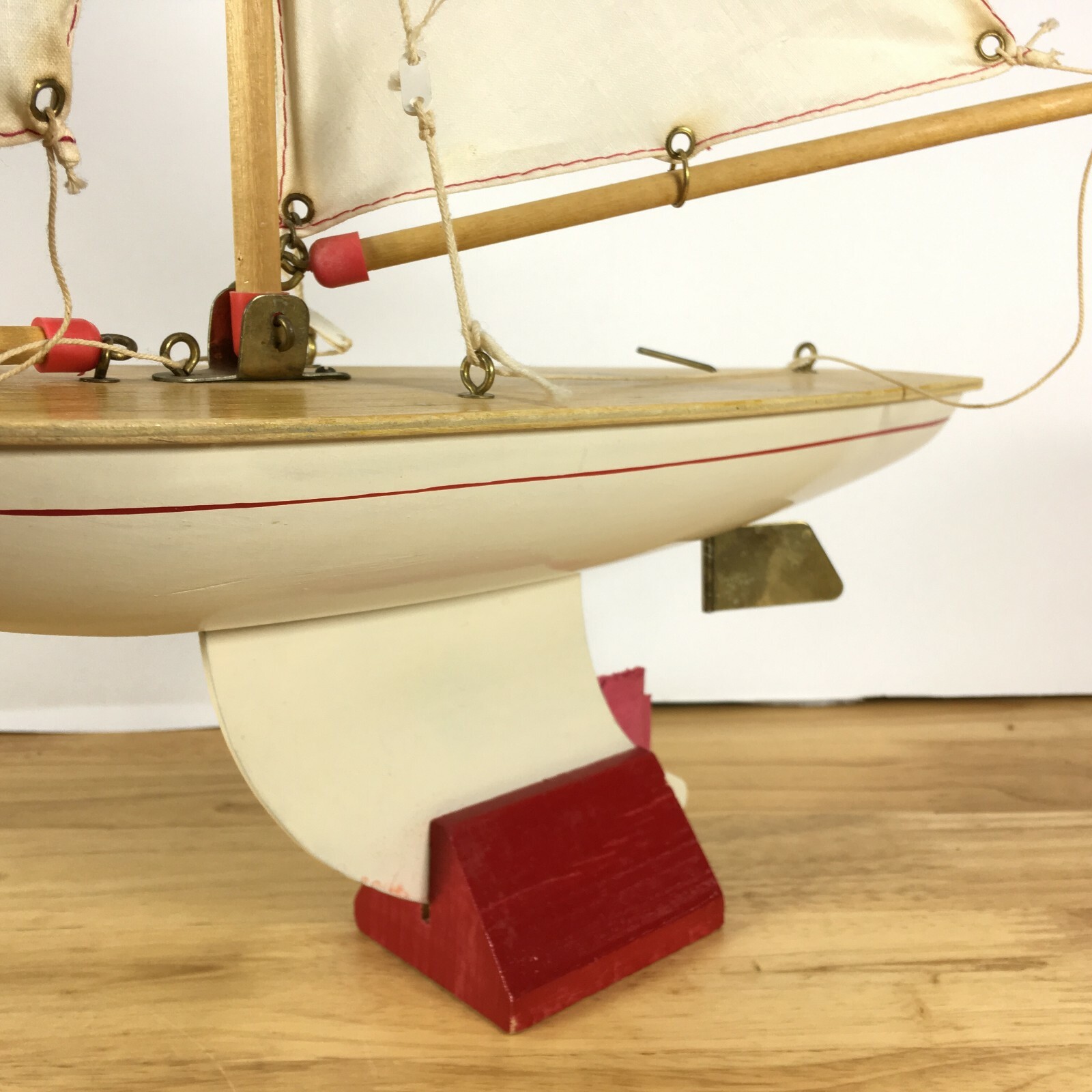 Vintage England Model Ship Birkenhead Star Yacht Endeavour Mk I - 13