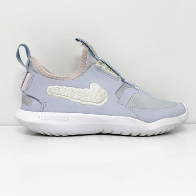 

Nike Girls Flex Runner PS DD1061-001 Синие кроссовки для бега, размер 12C, Синий, Flex Runner PS
