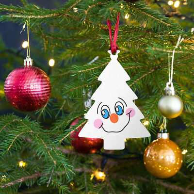 Wooden ornaments ~ Adorable snowman face