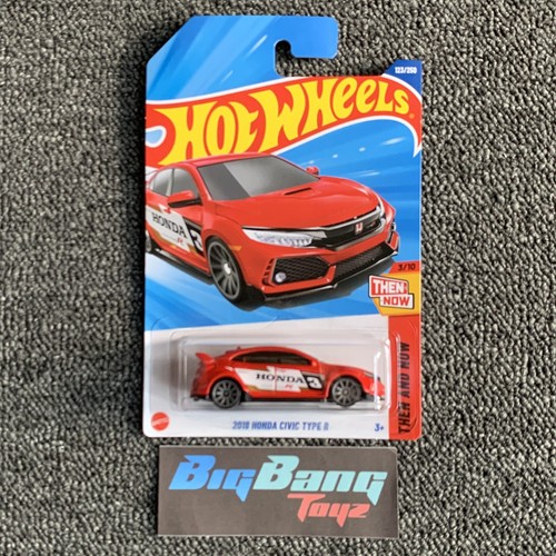 ミニカー Hot Wheels STH 2018 HONDA CIVIC typeR HW-GTD05_front_922ba423-cc52-