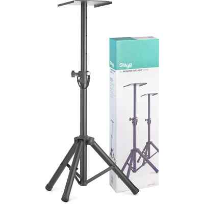 Stagg SMOS-20 Height Adjustable Studio Monitor Speaker Stands (Pair)