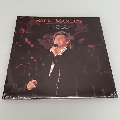 *NEW SEALED!* Barry Manilow Live On Broadway 2LP Gatefold 1990 Arista (AL-8638)