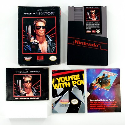 The Terminator (Nintendo Entertainment System, 1992) Authentic Complete Tested