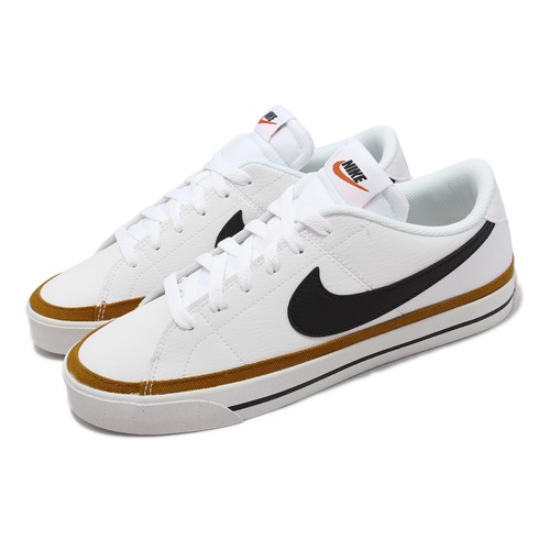 

Nike Court Legacy NN White Black Desert Ocher Men Casual Lifestyle DH3162-100, Белый, Court Legacy Nn