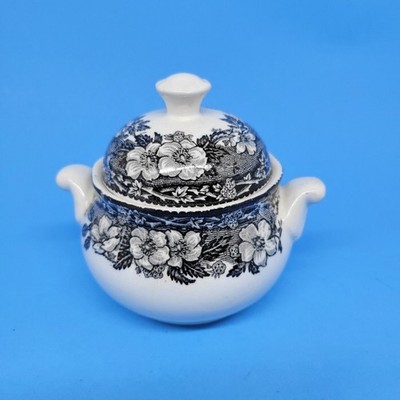 Enoch Wedgwood England Malverne Covered Sugar Bowl - Thumbnail 2