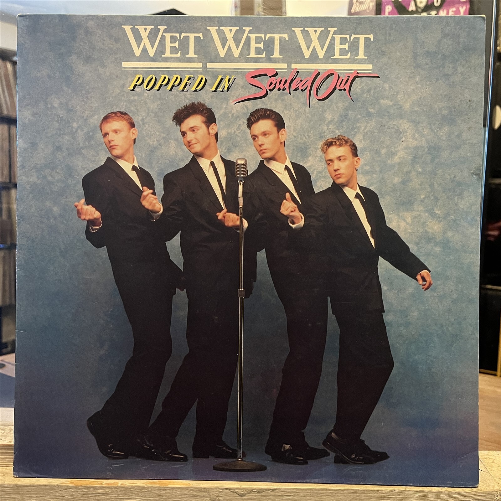 ROCK/POP/SOUL]~EXC LP~WET WET WET~Popped In Souled Out~[1987