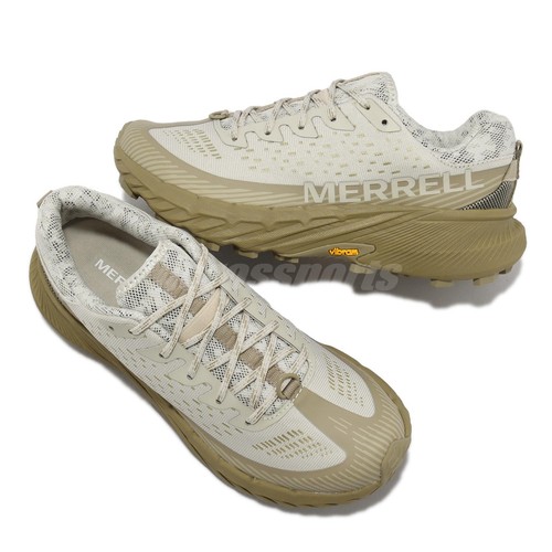 

Merrell Agility Peak 5 Vibram Ivory Beige Women Trail Hiking Outdoors J068092, Цвет слоновой кости, Agility Peak 5