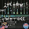 DIY Suncatcher Kit 460pcs Sun Catchers Making Supplies Art and Crafts for Adults Hanging Prism Sun Catcher with Crystals Ball Indoor Window Home Wedding Garden Festival Decor Gifts