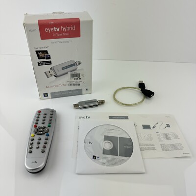 Elgato EyeTV Hybrid USB TV Tuner Stick for Mac/ PC HDTV or Analog