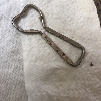 Vintage Wire Bottle Opener Advertising Beer Pearl And Pearl Brewing Co.