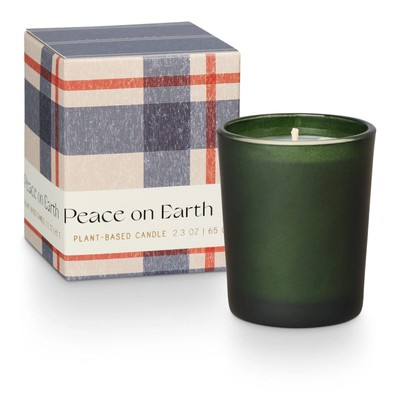 Illume - Balsam & Cedar Peace on Earth Boxed Votive Candle - 46275172000