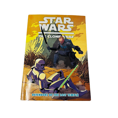 STAR WARS: THE CLONE WARS - DEFENDERS OF THE LOST TEMPLE By Justin Aclin & Dave