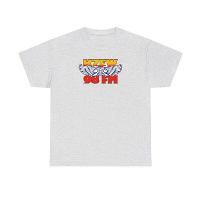 KZEW 98FM Zoo Freak Dallas Fort Worth Texas Radio Unisex Heavy Cotton Gildan Tee