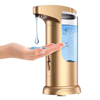 Ankilo 370ml Touch-Free Battery Operated Electric Automatic Liquid Soap Dispe...