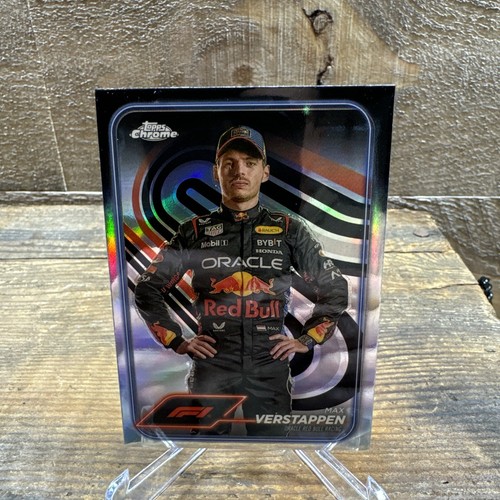 2024 Topps Chrome Formula 1 F1 Max Verstappen Refractor #1