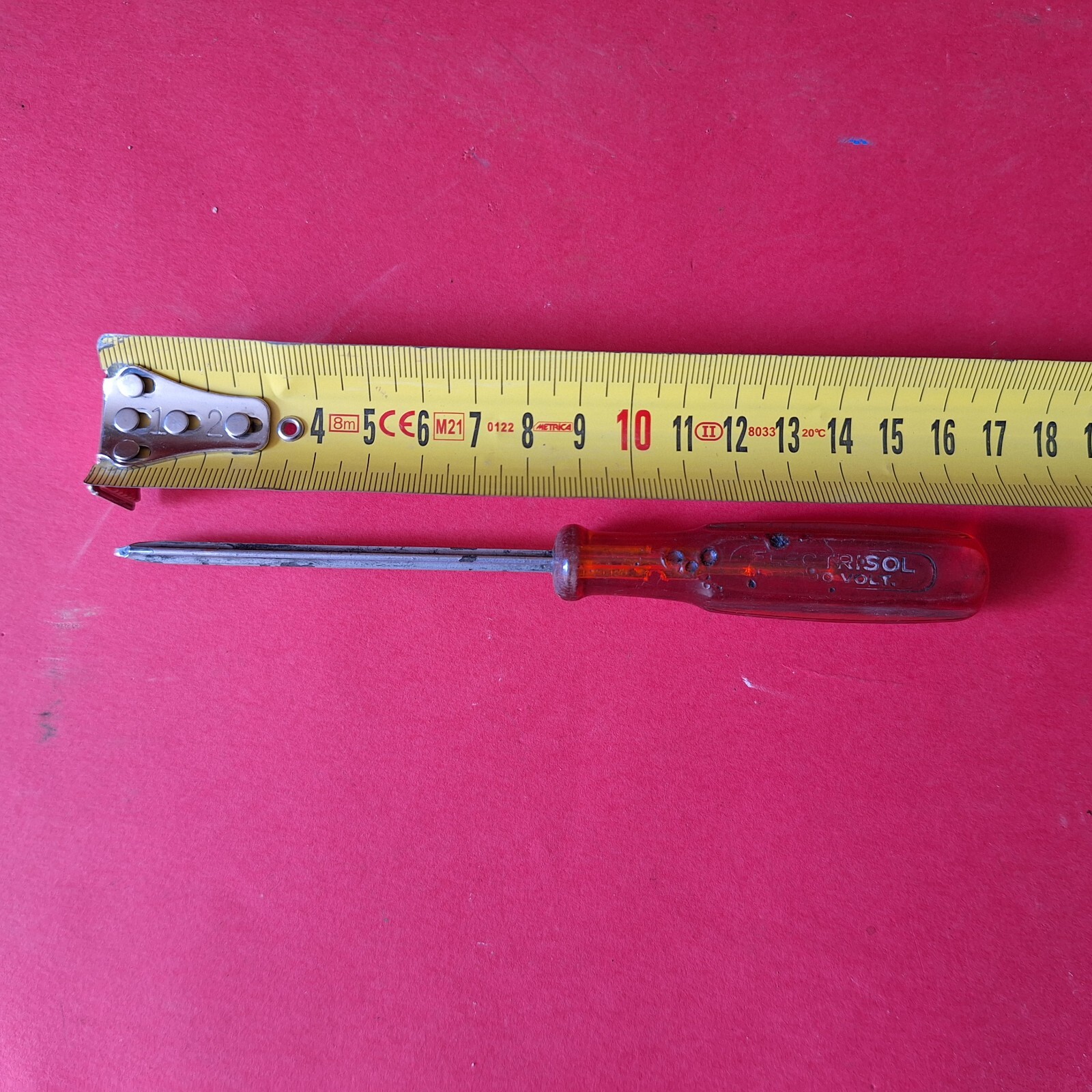 Original Electrisol Screwdriver Tool Set Iso Grifo Rivolta