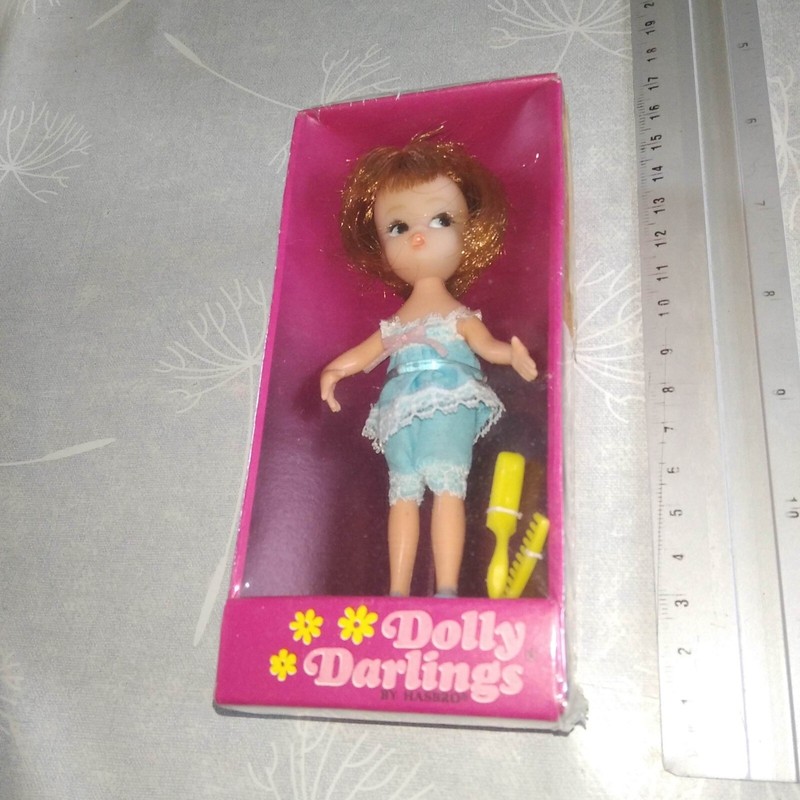 Rare - Dolly Darlings - Vintage 1967 Hasbro - Slumber Party - Mint In Box