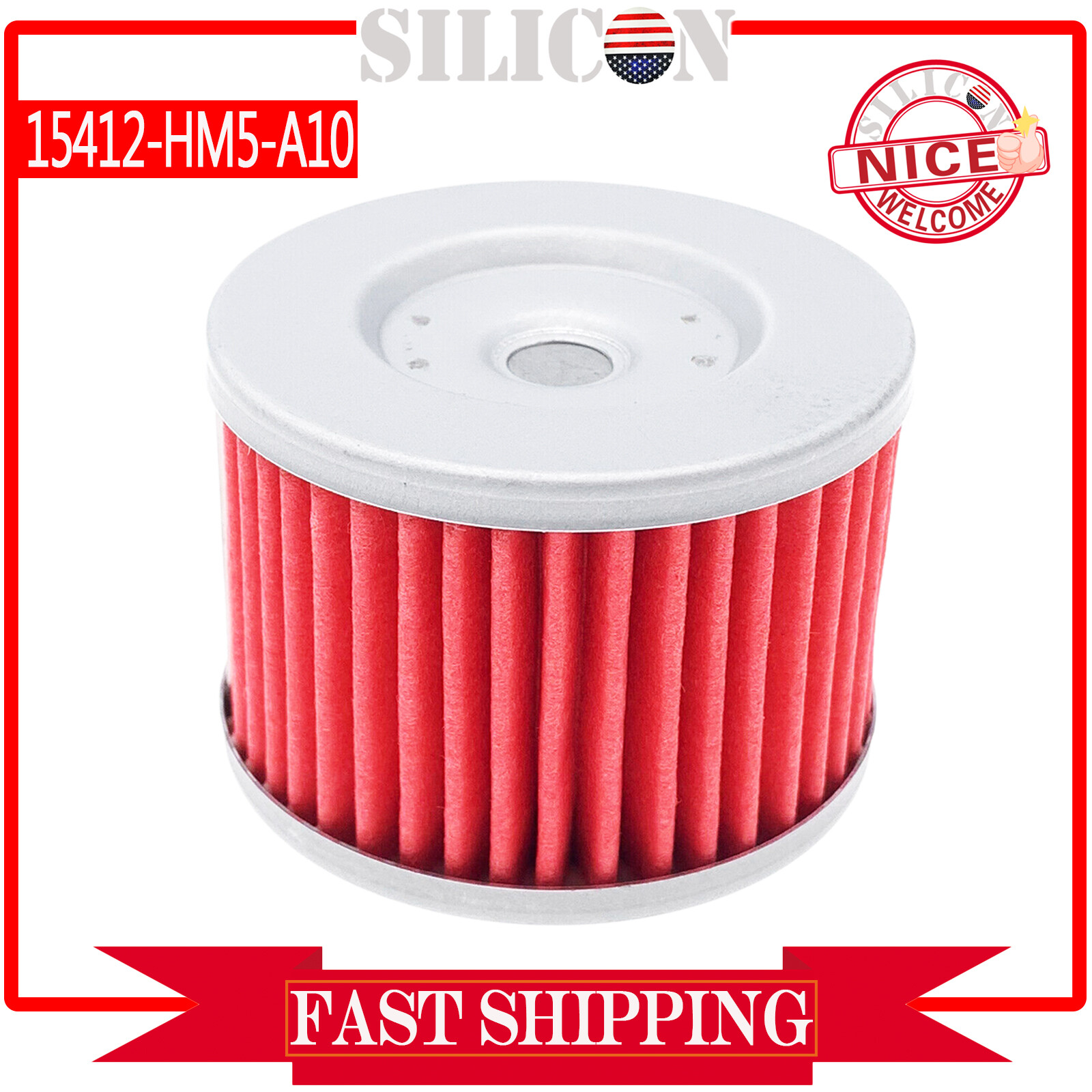 NEW OIL FILTER FOR HONDA 15412-HM5-A10 REPLACEMENT