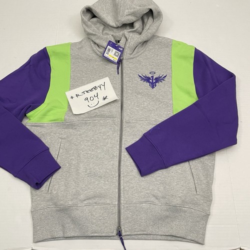 $90 Mens Size M Puma Lamelo Ball Toxic Full Zip Hoodie