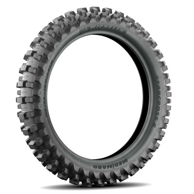 Michelin 95670 Starcross 6 Medium Hard Rear Tire - 120/80-19