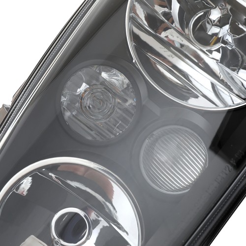 Black fits 1999-2006 VW Golf GTI MK4 Headlights w/ Built-in Projector Fog Lamps