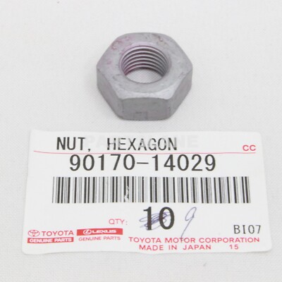 90170-14029 Toyota OEM Genuine NUT, HEXAGON | eBay
