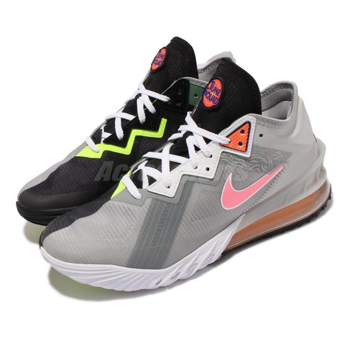 

Nike LeBron XVIII Low EP 18 James Bugs vs Marvin Grey Men Basketball CV7564-005, Серый, Lebron Xviii Low Ep