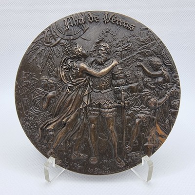 Bronze Medal / Age of Discovery / Vasco Da Gama on the Island of Venus / Nude
