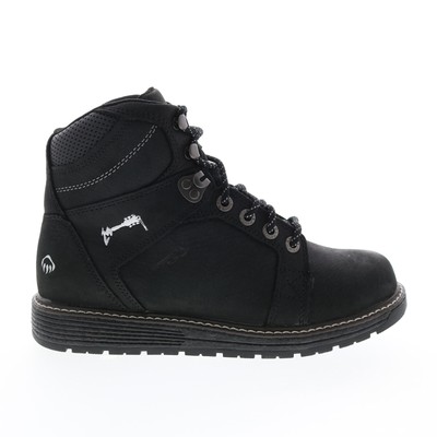 

Wolverine Metallica Scholars Hellcat Plain-Toe Wedge Mens Black Wide Boots 7.5, Черный, Wolverine Metallica Scholars Hellcat Plain-Toe Wedge