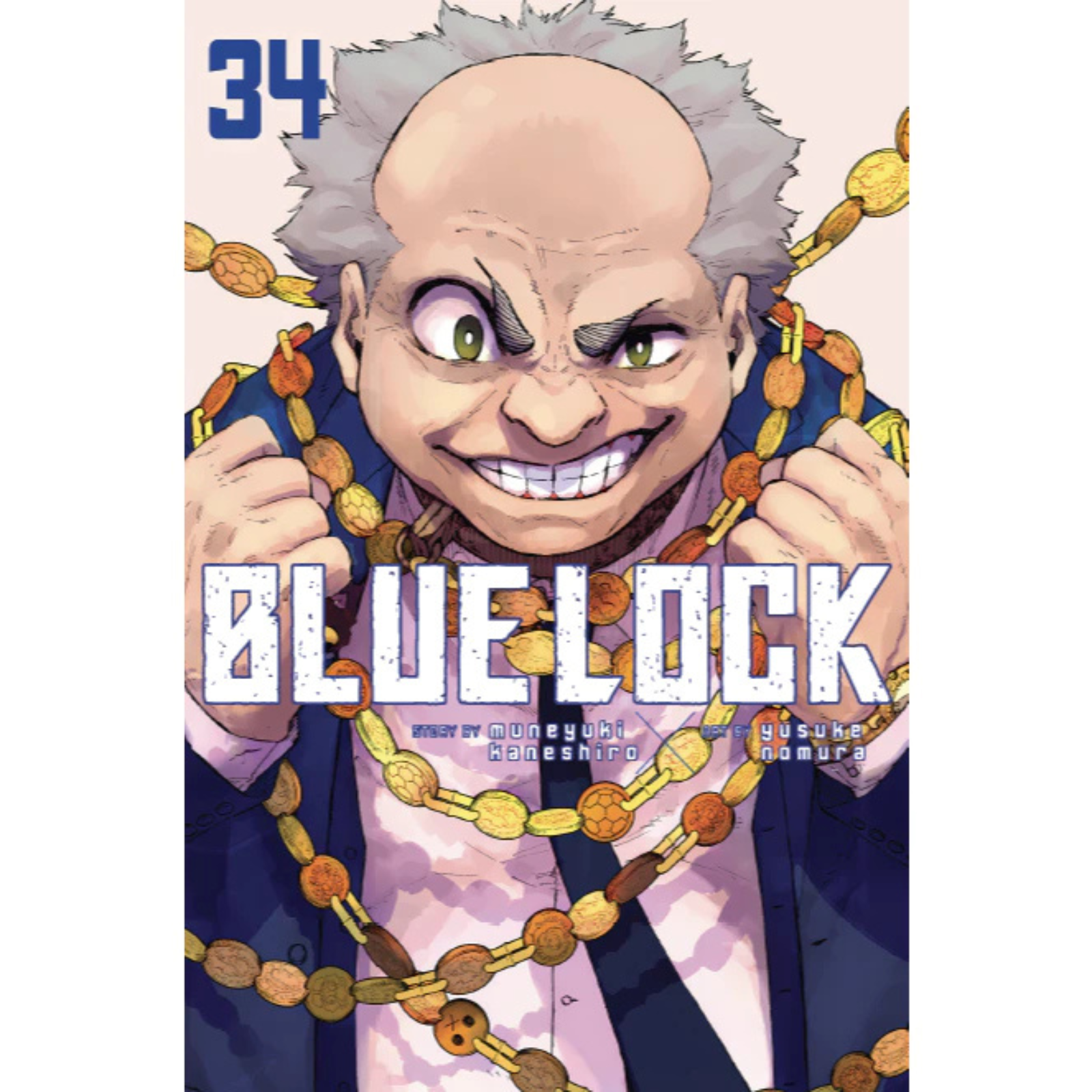 ブルーロック-BLUE LOCK- 1〜34巻セット Blue Lock Manga (Vol. 1-34) Loose/Full Set English Comic